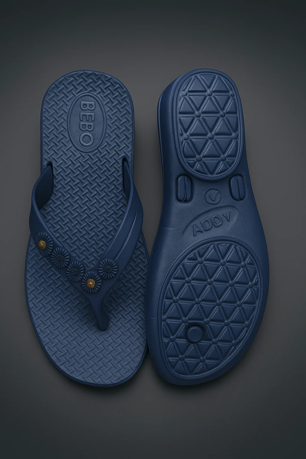 Trendy Women Flipflops Slippers for Daily Casual Comfort Lightweight Non-Slip Stylish Thong & Slide Sandals EVA PVC Design Summer Outdoor Indoor Wear image 2