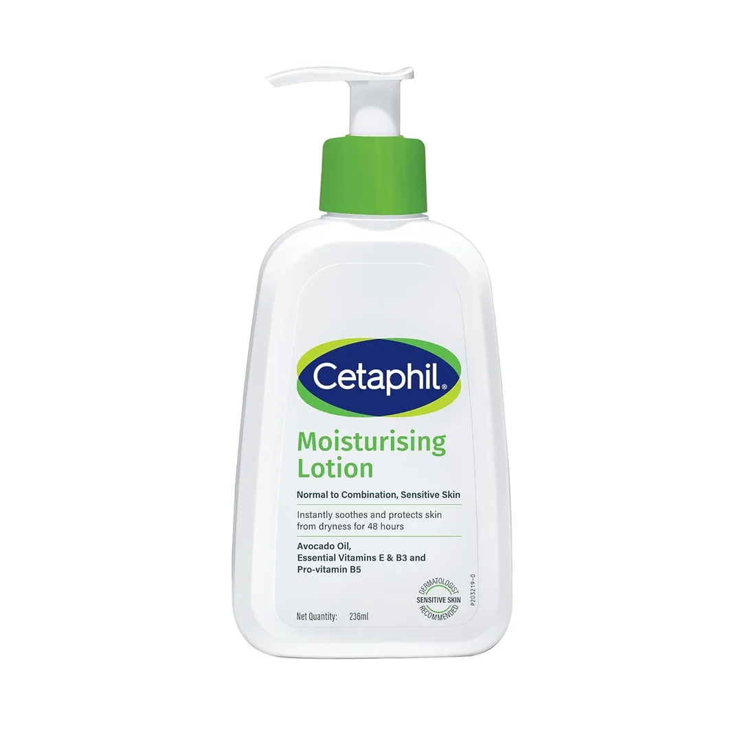 Cetaphil Moisturising Lotion 250 ml for Face & Body Normal to Dry Sensitive Skin Lightweight Long-Lasting Hydration Niacinamide B5 B3 Glycerin image 1