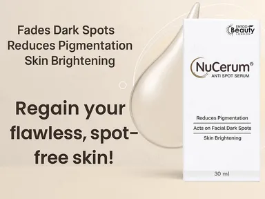NuCerum Anti Spot Skin Brightening Face Serum 30ml | Dark Spot & Pigmentation Reduction | Niacinamide + Nano Kojic + Vitamin C | Daily Brightening Serum for Even Tone thumbnail 1