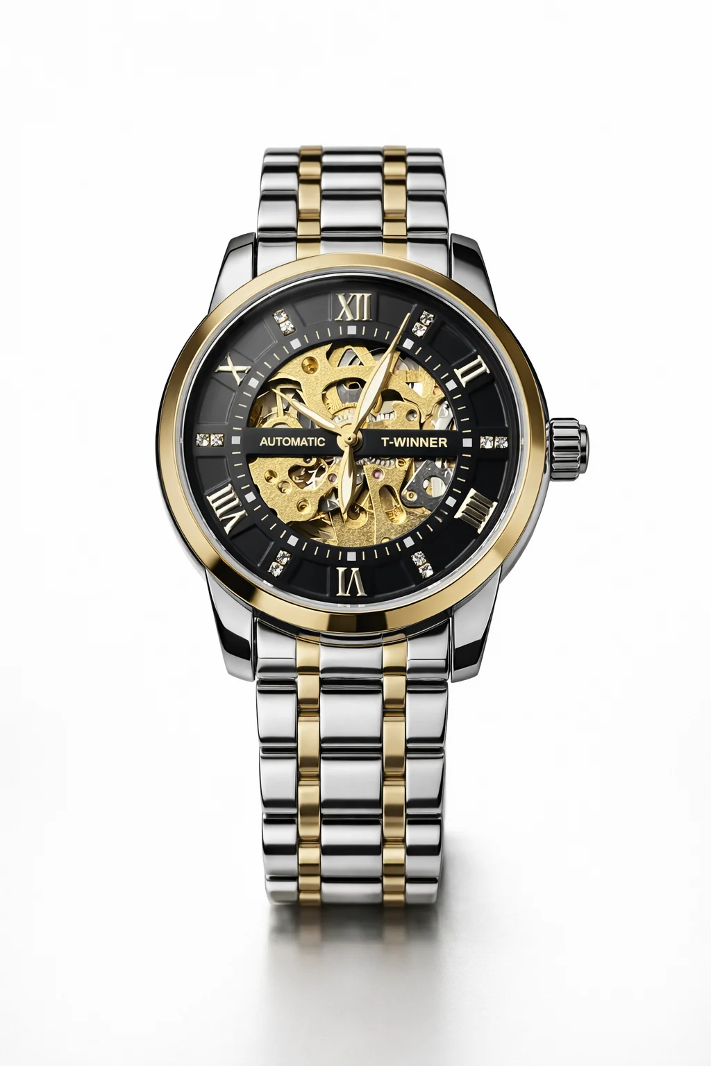 Khrist Analog Watch for Men with Revolving Gears | Precision Mechanical Series | Durable Timepiece with Elegant Design and Premium Craftsmanship image 4