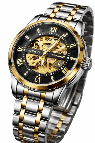 Khrist Analog Watch for Men with Revolving Gears | Precision Mechanical Series | Durable Timepiece with Elegant Design and Premium Craftsmanship thumbnail 9