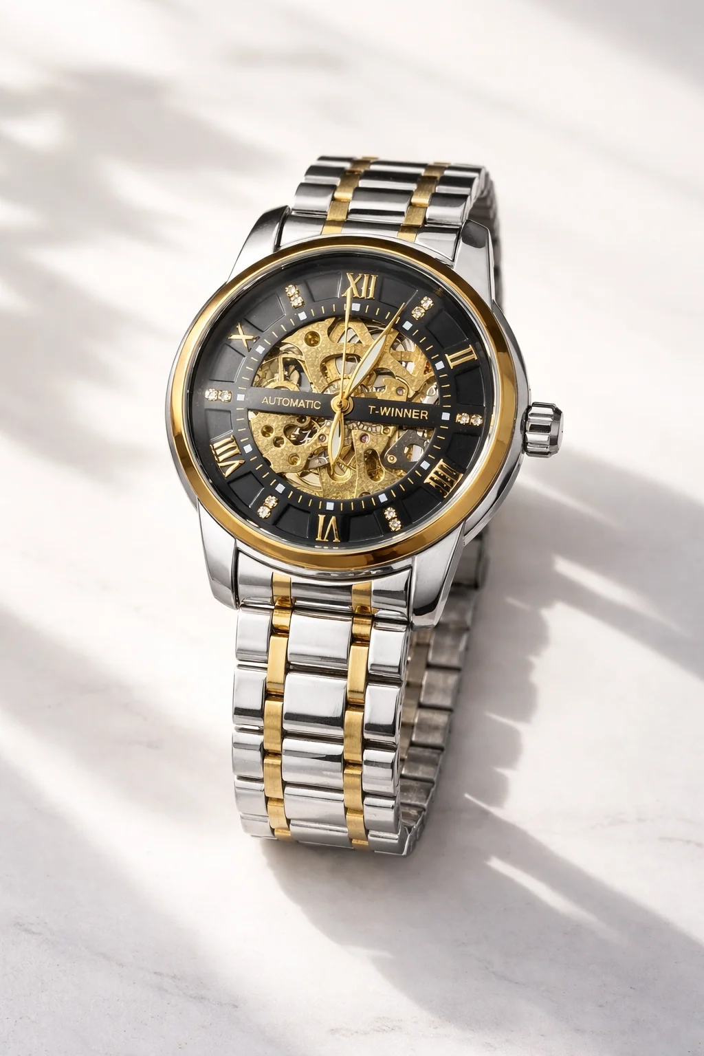 Khrist Analog Watch for Men with Revolving Gears | Precision Mechanical Series | Durable Timepiece with Elegant Design and Premium Craftsmanship image 11
