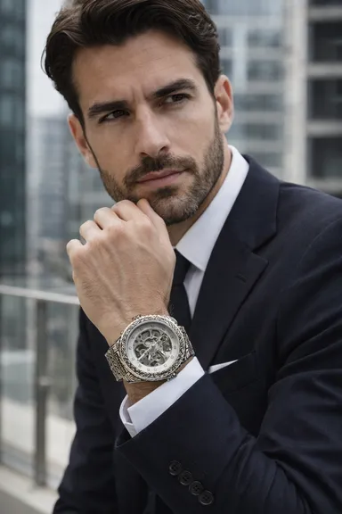 KHRIST Premium Fully Automatic Mechanical Analog Watch for Men | Exposed Working Gears Dial & Transparent Case Back | Precision Engineering, Luxury Craftsmanship & Timeless Elegance thumbnail 5