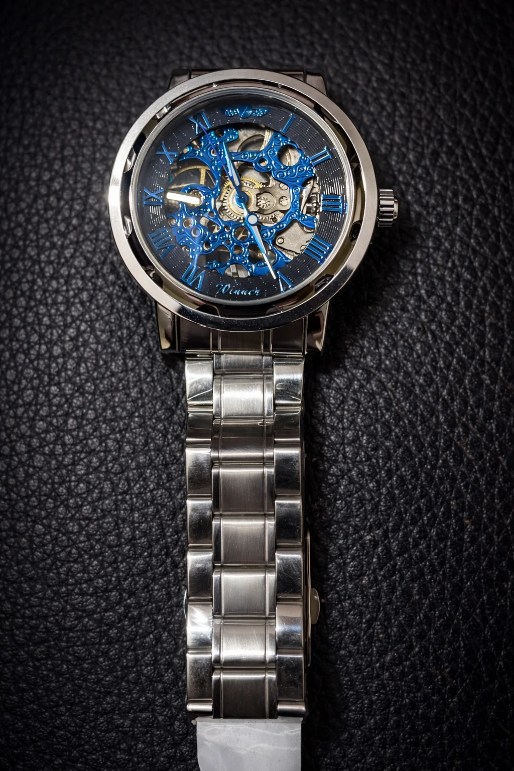 Khrist Men's Auto Kinetics Classic Mechanical Watch | Revolving Gears Analog Dial|Precision Series| Stylish and Durable Wristwatch image 3