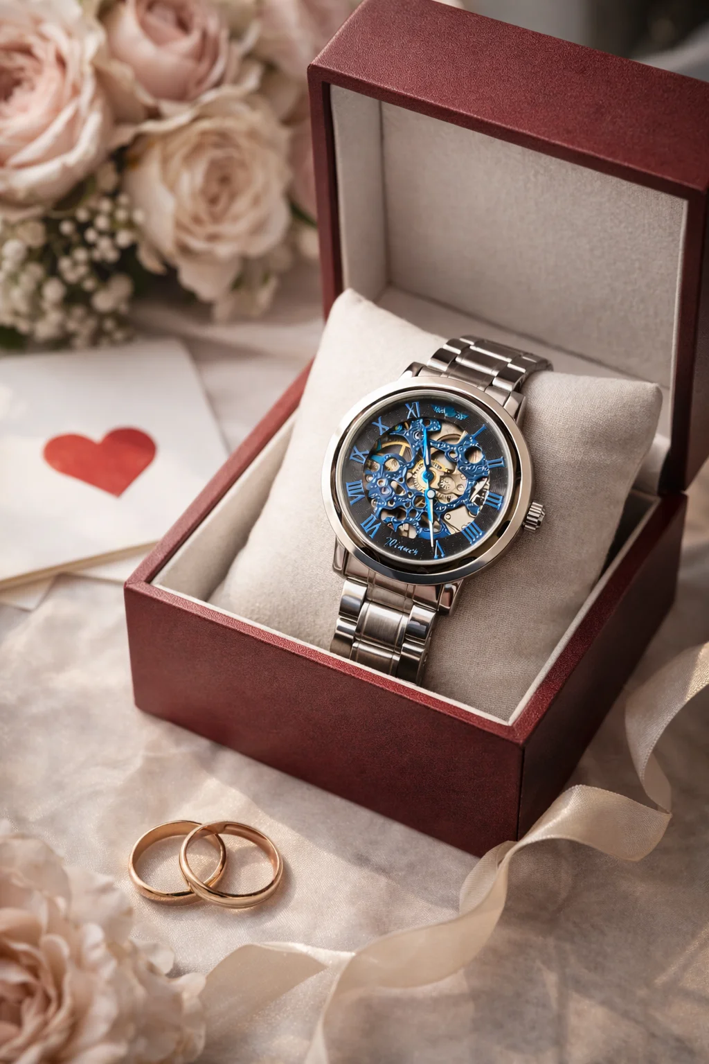 Khrist Men's Auto Kinetics Classic Mechanical Watch | Revolving Gears Analog Dial|Precision Series| Stylish and Durable Wristwatch image 12