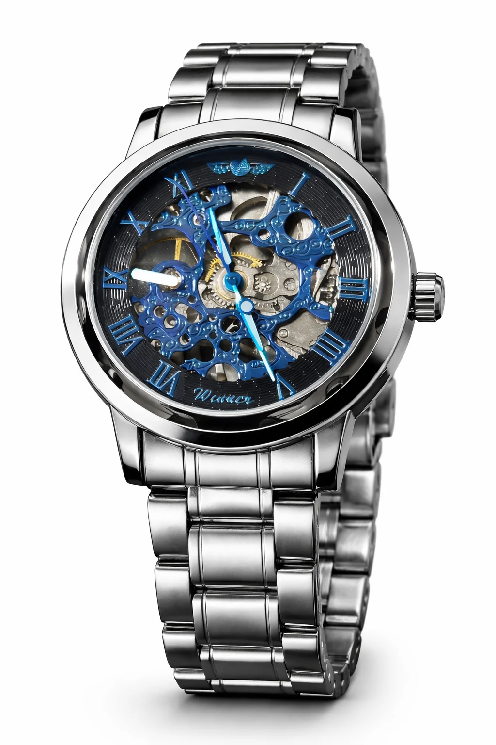 Khrist Men's Auto Kinetics Classic Mechanical Watch | Revolving Gears Analog Dial|Precision Series| Stylish and Durable Wristwatch image 13