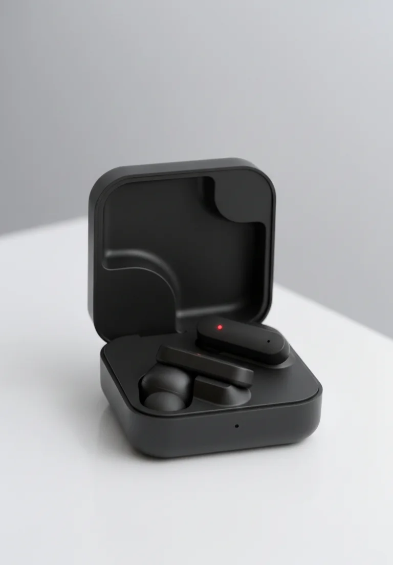 Hizaon 2a True Wireless Earbuds with Charging Case Clear Sound Touch Control Comfortable Fit Black Bluetooth Headphones In-Ear Stereo Earphones for Calls & Music image 1