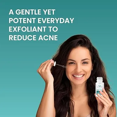 GLORIACE 2% Salicylic Acid Acne Control Serum 30 ml for Pimples, Blackheads, Whiteheads, Excess Oil Reduction and Clear Looking Skin thumbnail 2