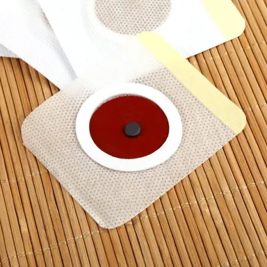 Slimming Magnet Weight Loss Patches 10pcs | Navel Sticker Fat Burning Belly Slim Patch for Weight Reduce Metabolism Boost|Safe Adhesive Herbal Polyester Body Shaping Pads thumbnail 1