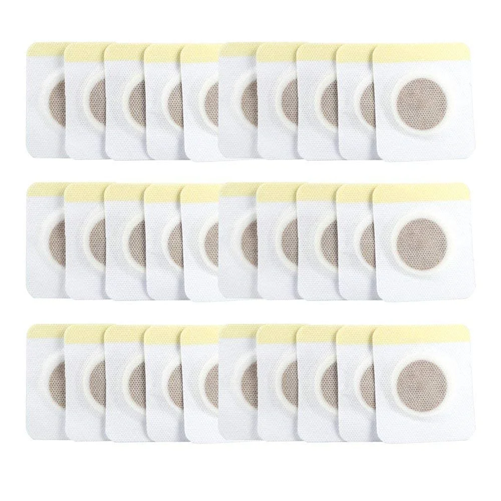 Slimming Magnet Weight Loss Patches 10pcs | Navel Sticker Fat Burning Belly Slim Patch for Weight Reduce Metabolism Boost|Safe Adhesive Herbal Polyester Body Shaping Pads image 3