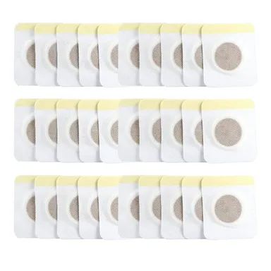 Slimming Magnet Weight Loss Patches 10pcs | Navel Sticker Fat Burning Belly Slim Patch for Weight Reduce Metabolism Boost|Safe Adhesive Herbal Polyester Body Shaping Pads thumbnail 2
