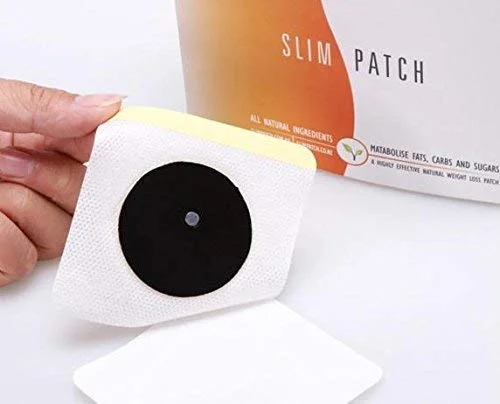 Slimming Magnet Weight Loss Patches 10pcs | Navel Sticker Fat Burning Belly Slim Patch for Weight Reduce Metabolism Boost|Safe Adhesive Herbal Polyester Body Shaping Pads image 4