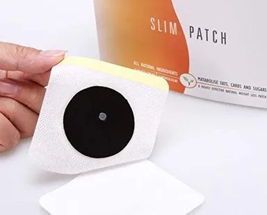 Slimming Magnet Weight Loss Patches 10pcs | Navel Sticker Fat Burning Belly Slim Patch for Weight Reduce Metabolism Boost|Safe Adhesive Herbal Polyester Body Shaping Pads thumbnail 3