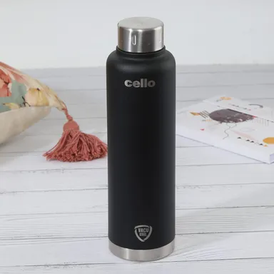 Cello 500ml Stainless Steel Double Wall Insulated Flask Bottle – Vacuum Leak Proof Hot & Cold Thermosteel Water Bottle for Office Gym Travel thumbnail 4