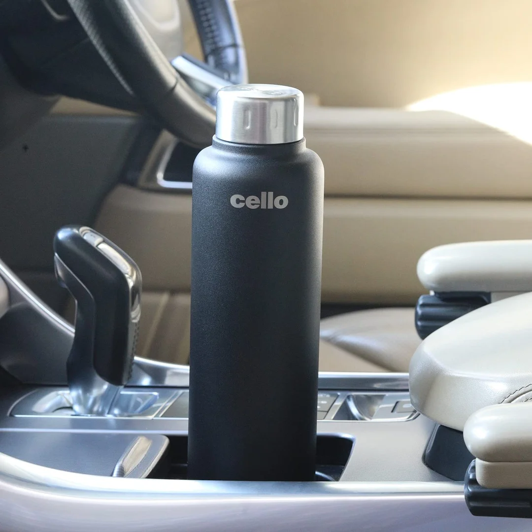 Cello 500ml Stainless Steel Double Wall Insulated Flask Bottle – Vacuum Leak Proof Hot & Cold Thermosteel Water Bottle for Office Gym Travel image 6