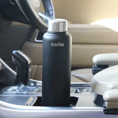 Cello 500ml Stainless Steel Double Wall Insulated Flask Bottle – Vacuum Leak Proof Hot & Cold Thermosteel Water Bottle for Office Gym Travel thumbnail 5