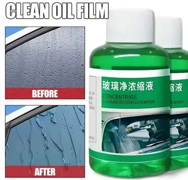 Concentrated Windshield Cleaner Liquid for Cars | Anti-Film Glass Water | Streak-Free Car Glass Cleaning Solution 100ml thumbnail 3
