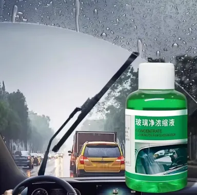 Concentrated Windshield Cleaner Liquid for Cars | Anti-Film Glass Water | Streak-Free Car Glass Cleaning Solution 100ml thumbnail 4