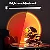 Sunset Lamp Projection LED Lights with USB & Remote – 16 Colors, 360° Rotation Rainbow Night Light for Selfie, Party, Home Decor, and Gifts for Women image 3