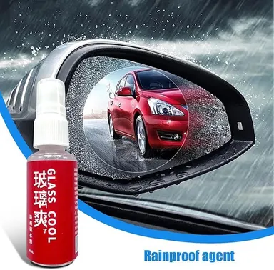 Car Glass Rain Repellent Spray | 30ml Hydrophobic Windshield Protector | Long-Lasting Anti-Rain Water & Clear Visibility Solution thumbnail 2