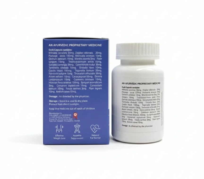 Saralrishi Slimstyle Ayurvedic Capsules 60 Capsules Pack image 3