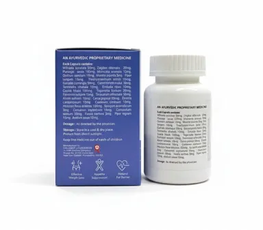 Saralrishi Slimstyle Ayurvedic Capsules 60 Capsules Pack thumbnail 2