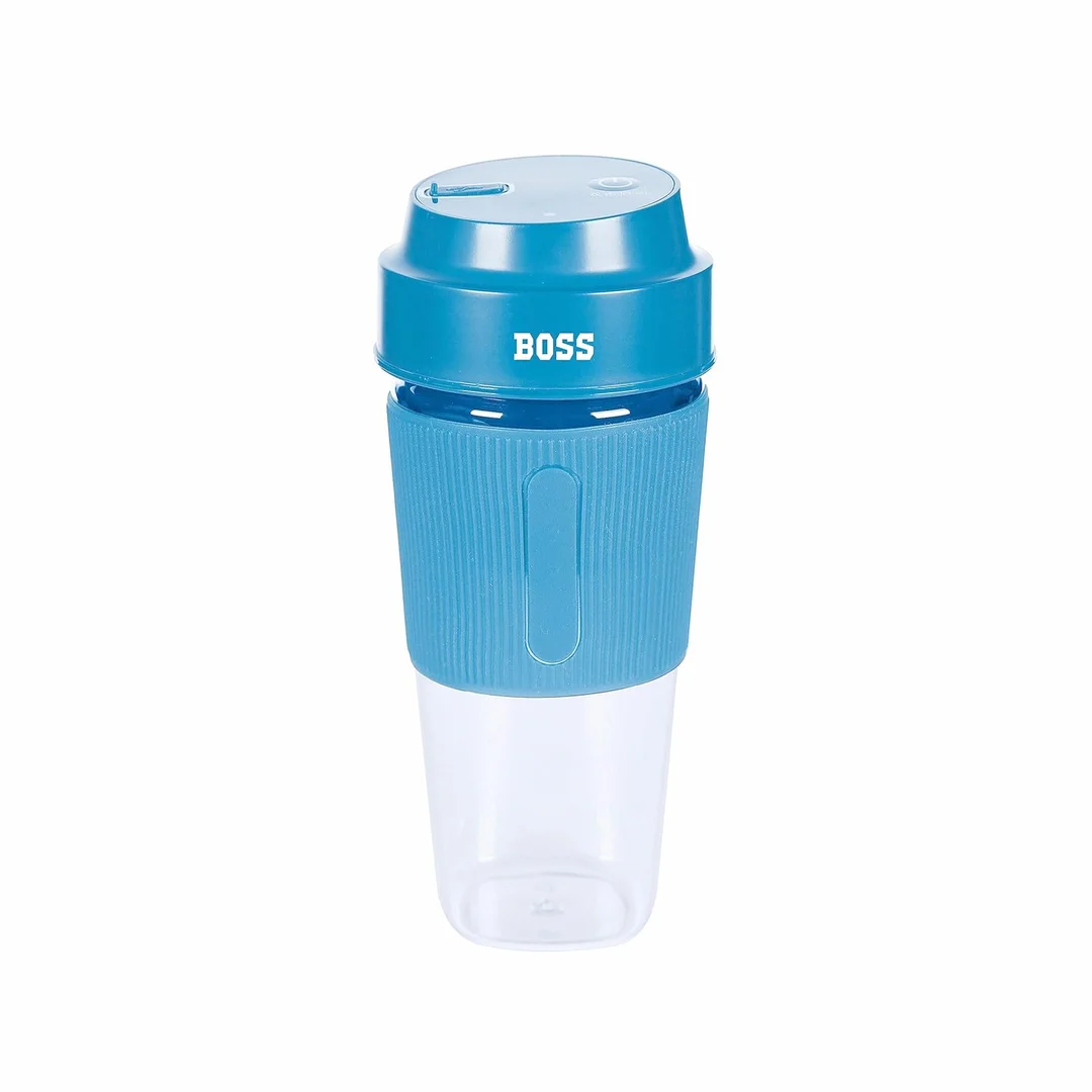 BOSS Smoothie Maker & Portable Electric USB Juice Maker Juicer Bottle Blender Mixer, Rechargeable Bottle – Compact & Travel-Friendly USB Blender image 9