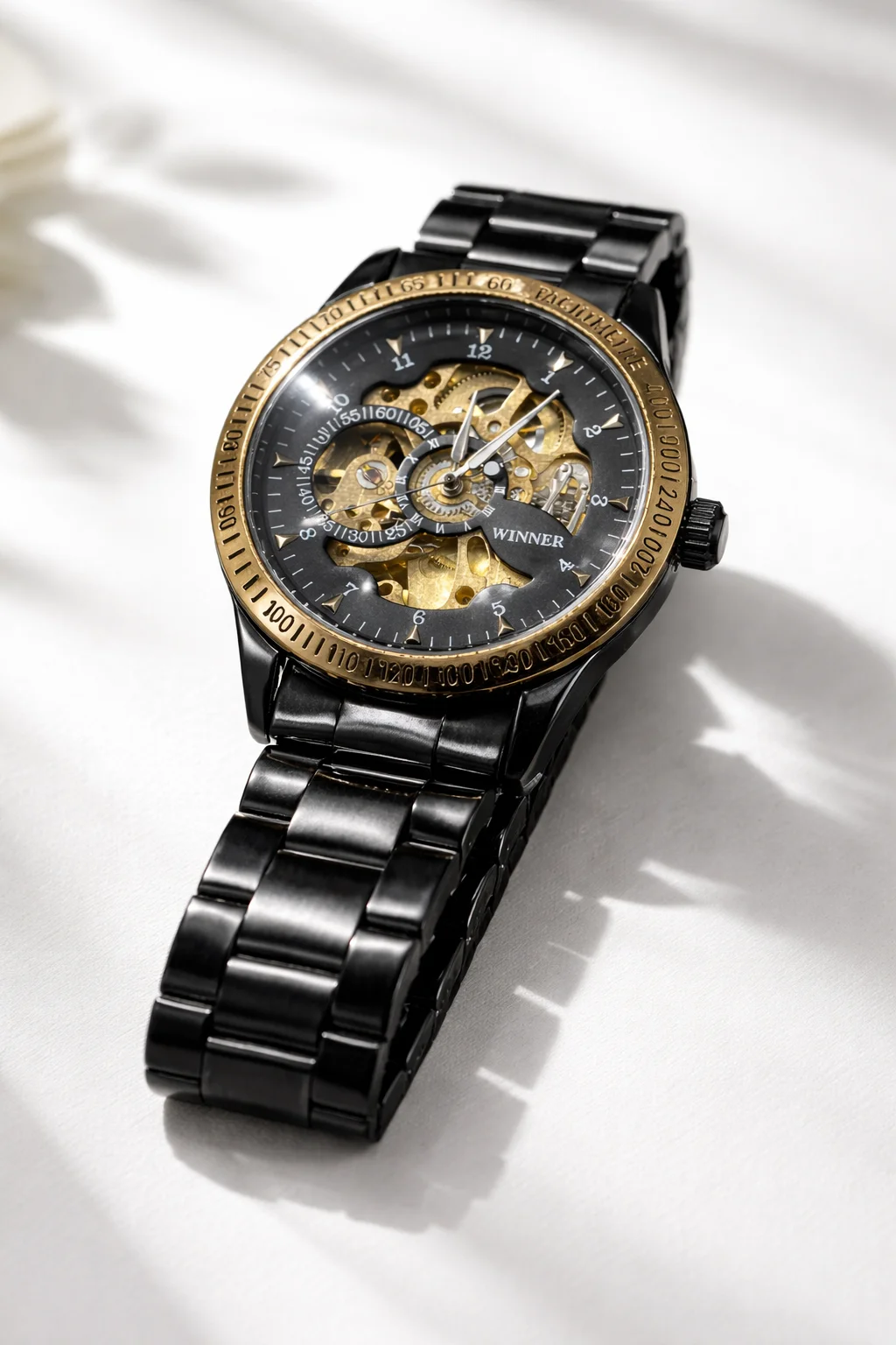 Khrist Analog Watch for Men with Revolving Gears| Precision Mechanical Series| Durable Timepiece, Elegant Design and Premium Craftsmanship image 2