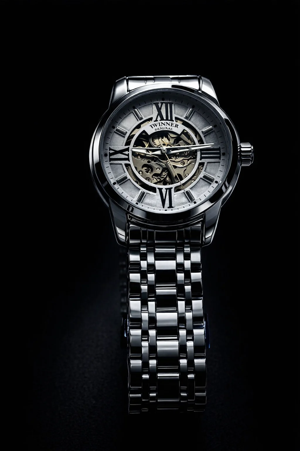 KHRIST Premium Fully Automatic Mechanical Analog Watch for Men | Exposed Working Gears Dial & Transparent Case Back | Precision Engineering, Luxury Craftsmanship & Timeless Elegance image 4