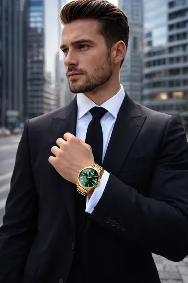 OLMECA Premium Dual-Tone Fully Automatic Chronograph Watch with Fully Working Three-Eye Dial & Date Display thumbnail 3
