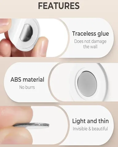 Wireless Mini Push Button Set | Portable Smart Remote Control Alerts | Compact Anti-Lost / Doorbell | Home Notification Device for Home & Office thumbnail 1