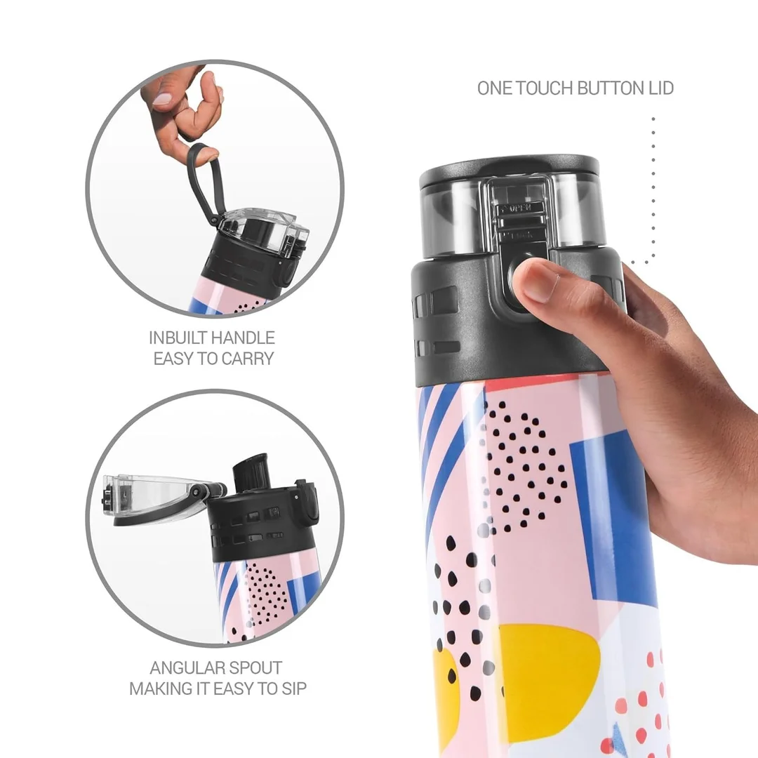 Spare Lid for Milton Artesia Thermosteel Bottle Compatible with 500ml |600ml Leak-Proof Replacement Cap Durable Secure Fit Insulated Water Bottle Accessory Replacement Lid image 3