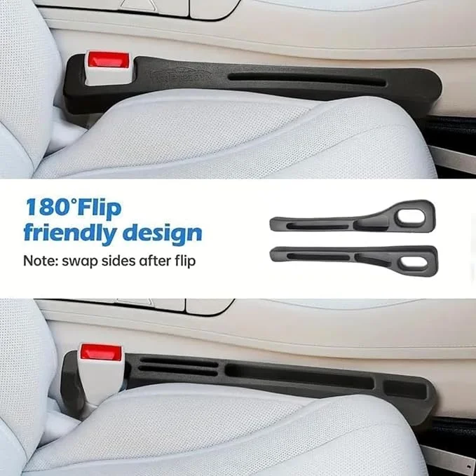 AMITOR 2-Pack Car Seat Gap Filler Organizer | EVA Car Phone Holder & Console Gap Pad for Cars, Trucks, SUVs | Universal Fit Car Accessories image 1