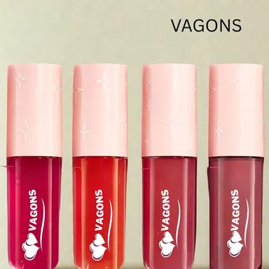 Vagons 4-Pc Bold Red Edition Lipstick Set for Women | 30ml Each Smudge-Proof Waterproof Long-Lasting Matte Lip Colour Combo for Party Bridal Makeup thumbnail 0