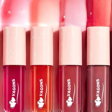 Vagons Ultra Matte Red Edition 4pc Lipstick Set 30 ml | Long-Lasting Bold Red Lip Colour | Transfer-Resistant Vibrant Shades India thumbnail 0