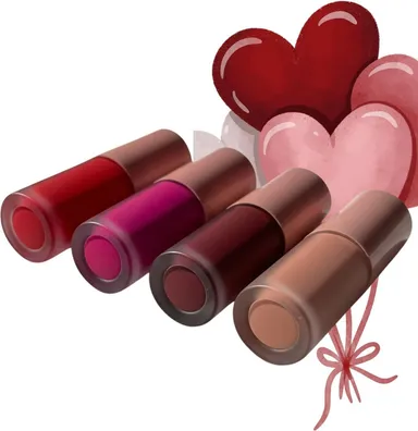 Vagons Pack of 4 Stylish Red Shades Liquid Lipsticks -30 ml Each|Long-Lasting Matte Finish|Smooth Application|Premium Cosmetic Quality for Women thumbnail 0