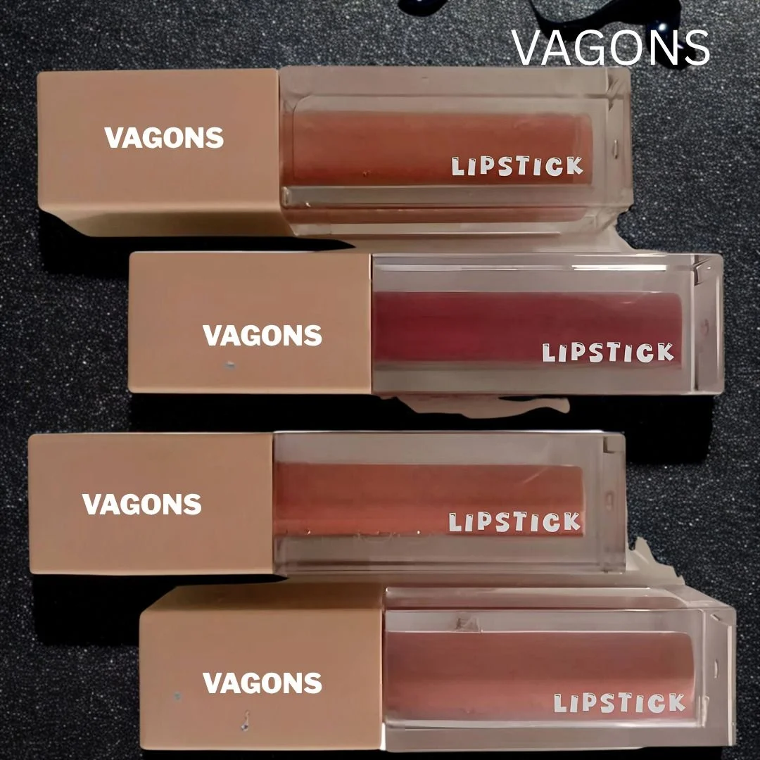 Flawless Nude Lipstick Set |4 Waterproof Matte Nude Shades for Women | Long-Lasting, Smudge-Free Liquid Lip Colour image 1