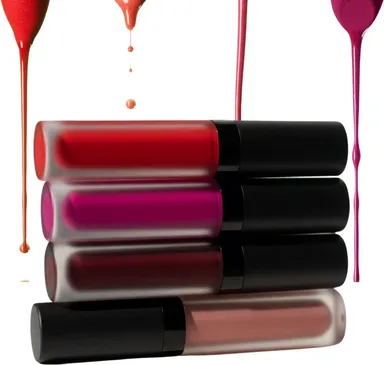 Red Waterproof Liquid Lipstick Set for Women | Long Lasting Matte Finish Smudge Proof Transfer Proof Red Lip Color Combo for Party Bridal Makeup| 4 shades thumbnail 0