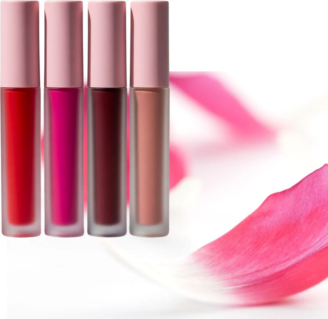 Red Tones 4-Piece Liquid Lipstick Collection | Waterproof Matte Long Lasting Bold Shades for Office Party Wedding Makeup image 1