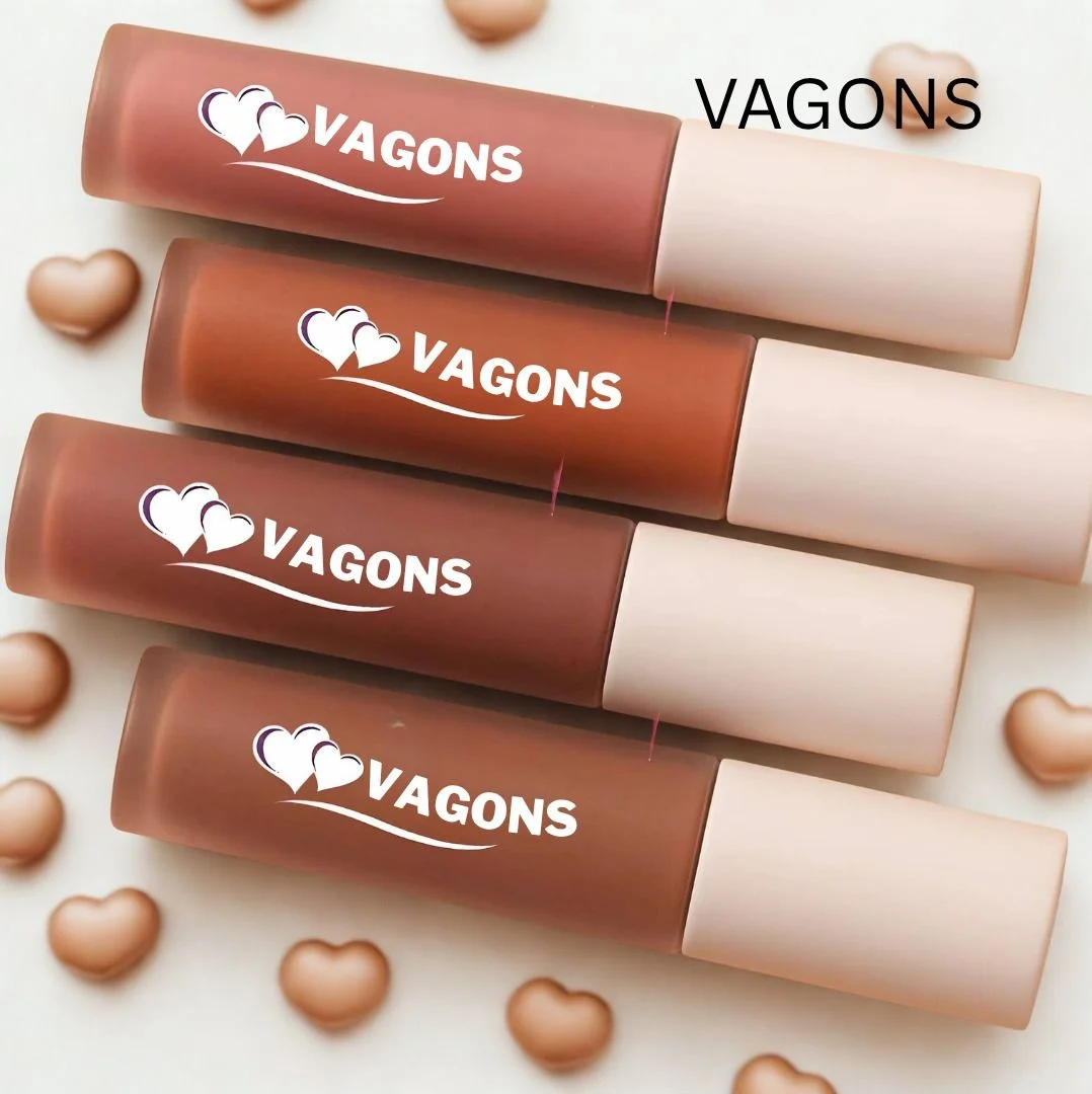Waterproof Nude Liquid Lipstick Set for Women | 4 Long-Lasting Matte Shades Smudge-Proof for Daily, Office & Party Wear image 1