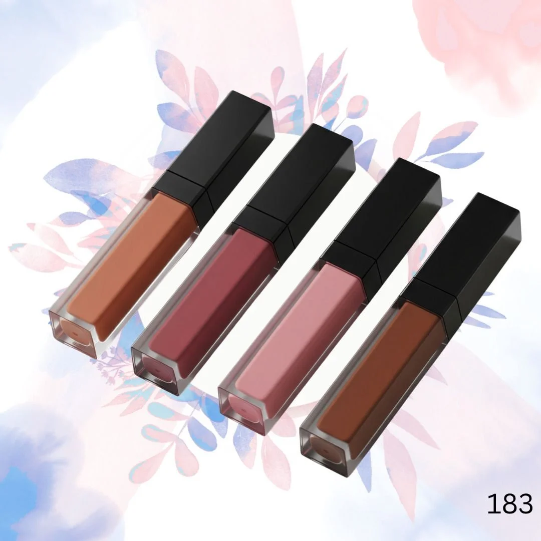 4-Piece Waterproof Lipstick Collection Soft Nude Tones for Women Long Lasting Matte Finish Highly Pigmented Smudge-Proof Liquid Lipstick Combo for Daily & Party Wear image 1
