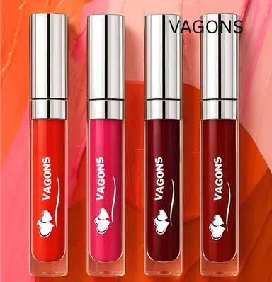 Soft Nude Waterproof Lipstick Combo 4 Shades-Matte|Long Lasting|Smudge Proof Liquid Lipstick Set for Women Daily Wear Party Bridal Makeup thumbnail 0