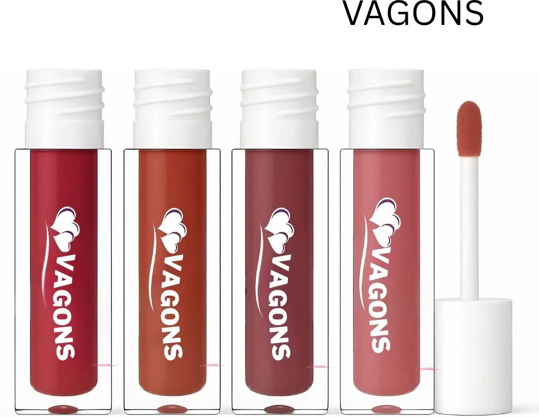 Nude Shades Waterproof Matte Liquid Lipstick Set for Women | Long Lasting Transfer Proof Smudge Proof Lip Color Kit for Daily Wear Office Party Bridal Use image 1
