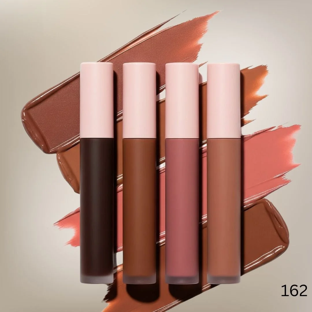 Matte Liquid Lipstick Nude Collection |Waterproof Long Lasting Natural Nude Shades for Daily Office Party Wedding Makeup image 1