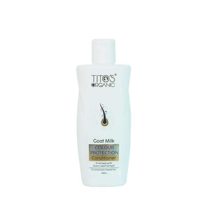 Tito’s Organic Goat Milk Colour Protection Conditioner for Color-Treated Hair Nourishing Hydrating Sulfate-Free Strengthening Hair Care image 1