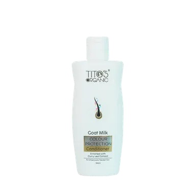 Tito’s Organic Goat Milk Colour Protection Conditioner for Color-Treated Hair Nourishing Hydrating Sulfate-Free Strengthening Hair Care  thumbnail 0