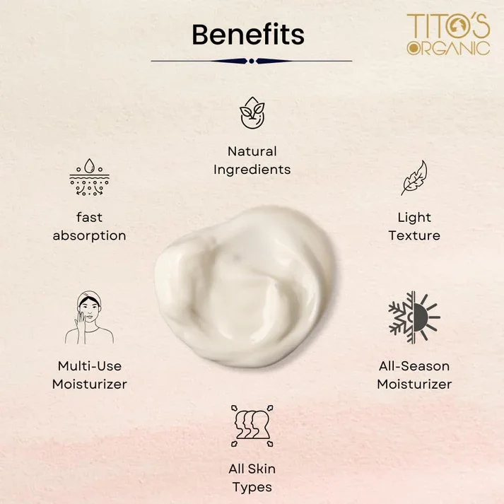 Tito’s Organic Goat Milk Skin Moisturizer, Deep Hydration & Daily Nourishment image 3