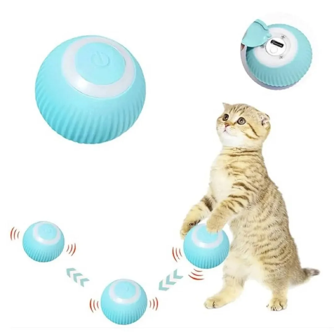 Interactive Cat Bouncing Ball Toy with Automatic Motion| Durable Pet Play Ball for Indoor Cats| Kittens and Exercise Fun image 4