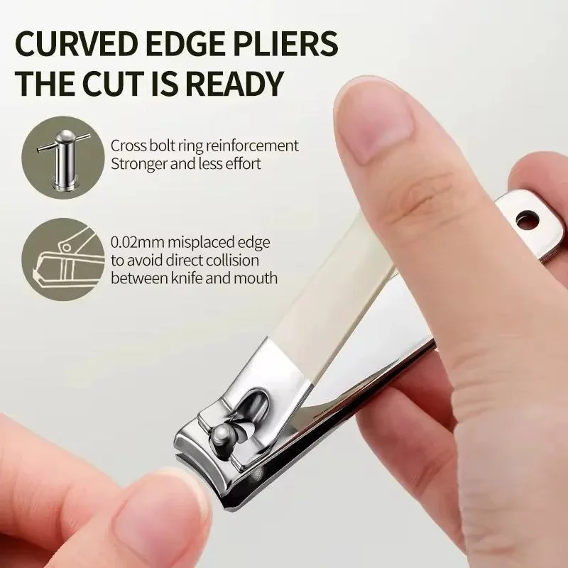Nail Cutter Set with Carry Bag | Stainless Steel Grooming Kit for Men and Women | Compact, Durable Manicure and Pedicure Tools for Home and Travel image 3