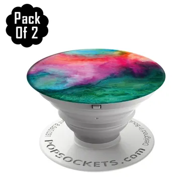 Universal Mobile Popsocket Grip Stand for Smartphones with Strong Adhesive 360 Degree Rotating Phone Holder for One Hand Use Selfie Viewing and Video Calls thumbnail 0